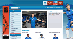 Desktop Screenshot of fanshop.fcslovanliberec.cz